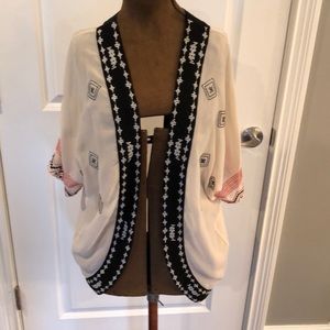 Blue Rain one size cardigan